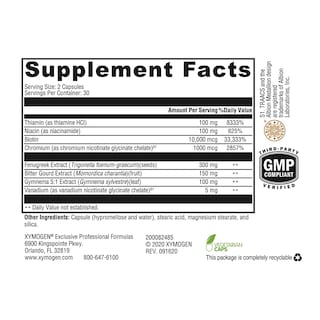 Foto 5 | Suplemento Xymogen Medcaps Is Un Suplemento Nutritivo A Base De Hierbas 60 Cápsulas - Venta Internacional