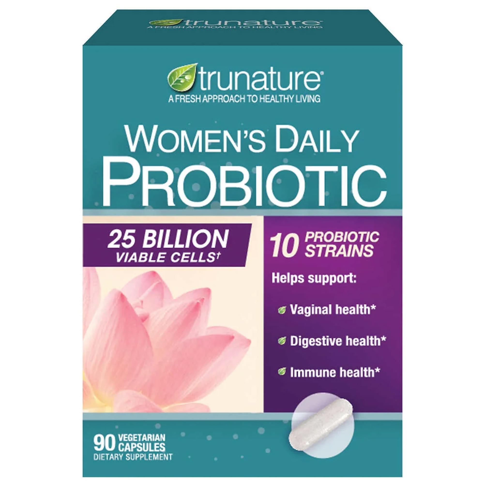 Foto 2 pulgar | Suplemento Procyn Tru Nature Probiotic Diario para Mujer 90 Cápsulas - Venta Internacional
