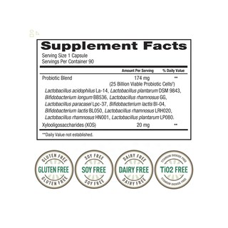 Foto 2 | Suplemento Procyn Tru Nature Probiotic Diario para Mujer 90 Cápsulas - Venta Internacional