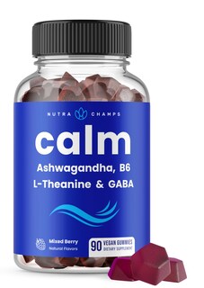 Foto 1 | Suplemento Nutrachamps Calm Gummies Stress Con Ashwagandha 90 Gomitas- Venta Internacional