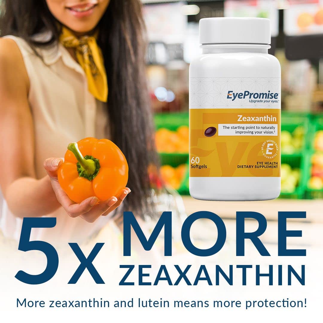 Foto 4 pulgar | Cápsulas Blandas de Zeaxantina Eye Vitamin EyePromise 60 Cápsulas - Venta Internacional