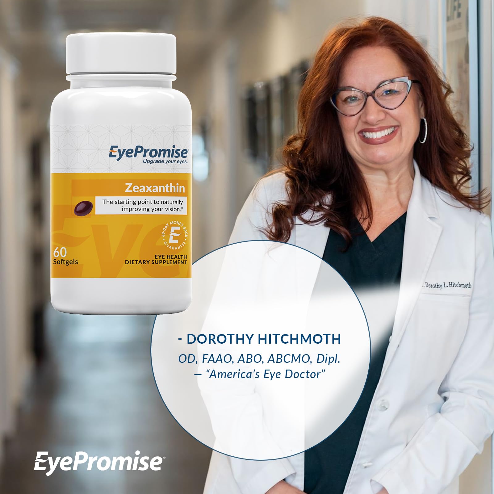 Foto 5 pulgar | Cápsulas Blandas de Zeaxantina Eye Vitamin EyePromise 60 Cápsulas - Venta Internacional