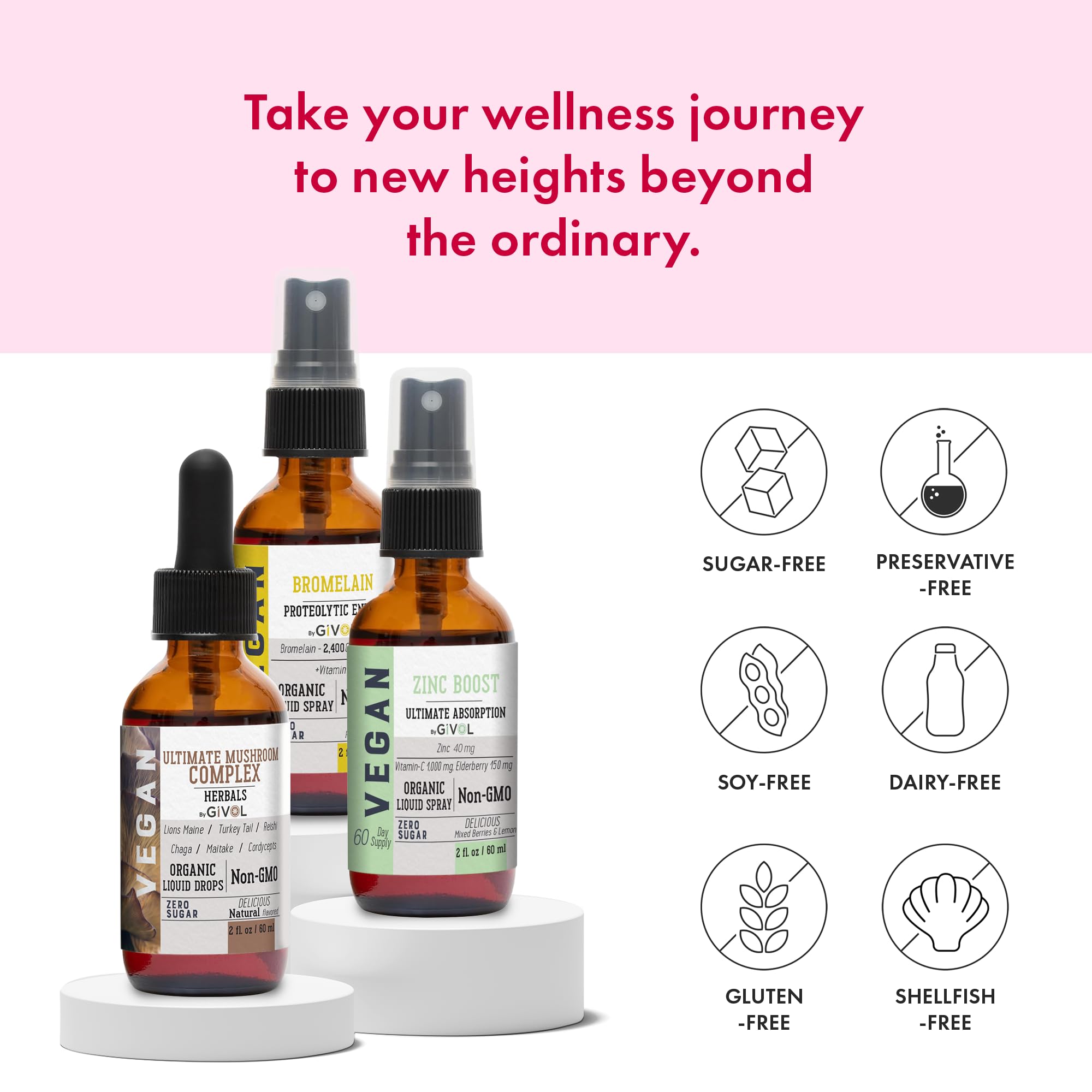 Foto 5 pulgar | Suplemento Givol Digestive Harmony Liquid Vitamin Trio 60 Ml - Venta Internacional