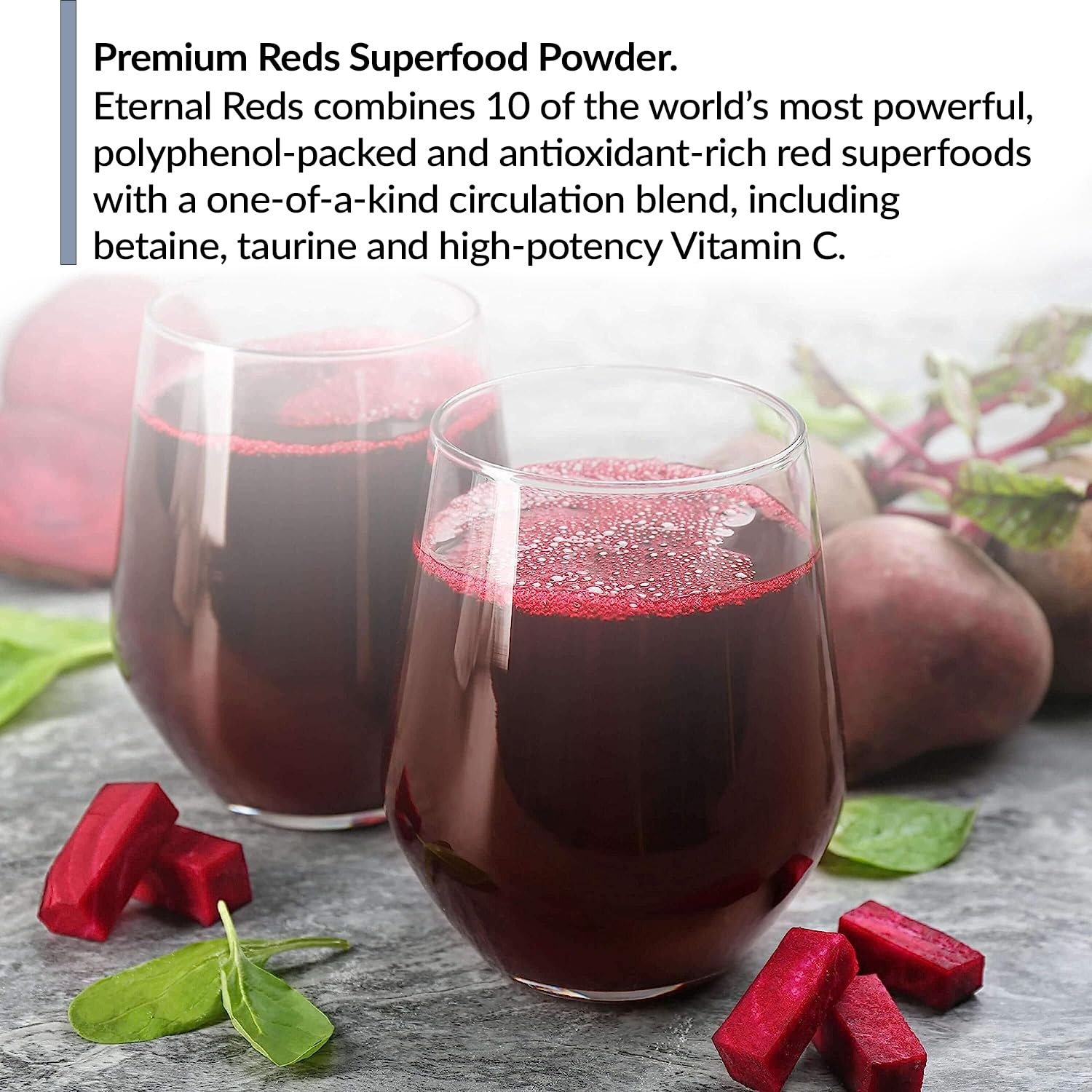 Foto 4 pulgar | Suplemento Biotrust Eternal Reds Red Superfoods Powder 30s 242 g - Venta Internacional