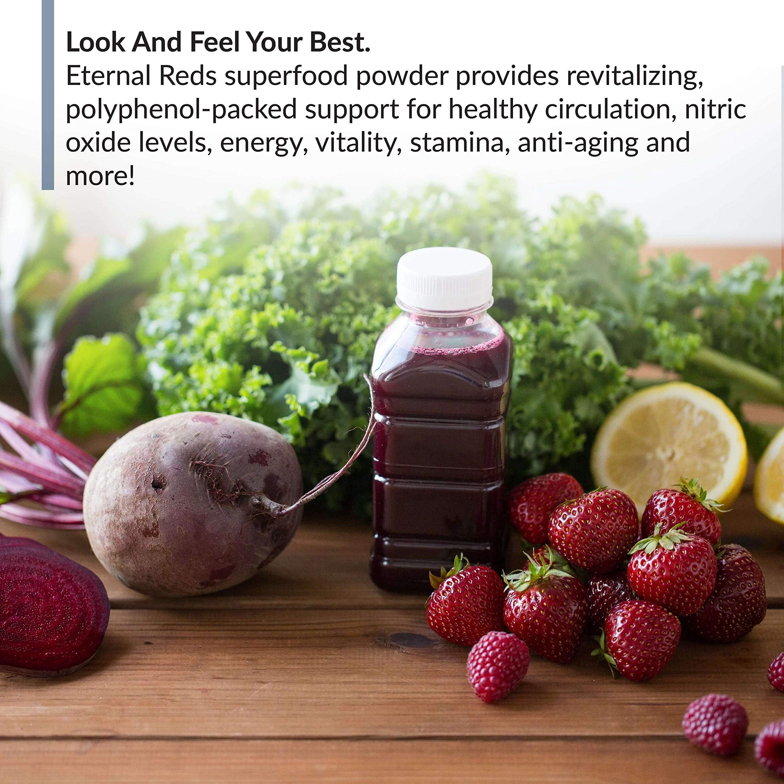 Foto 7 | Suplemento Biotrust Eternal Reds Red Superfoods Powder 30s 242 g - Venta Internacional