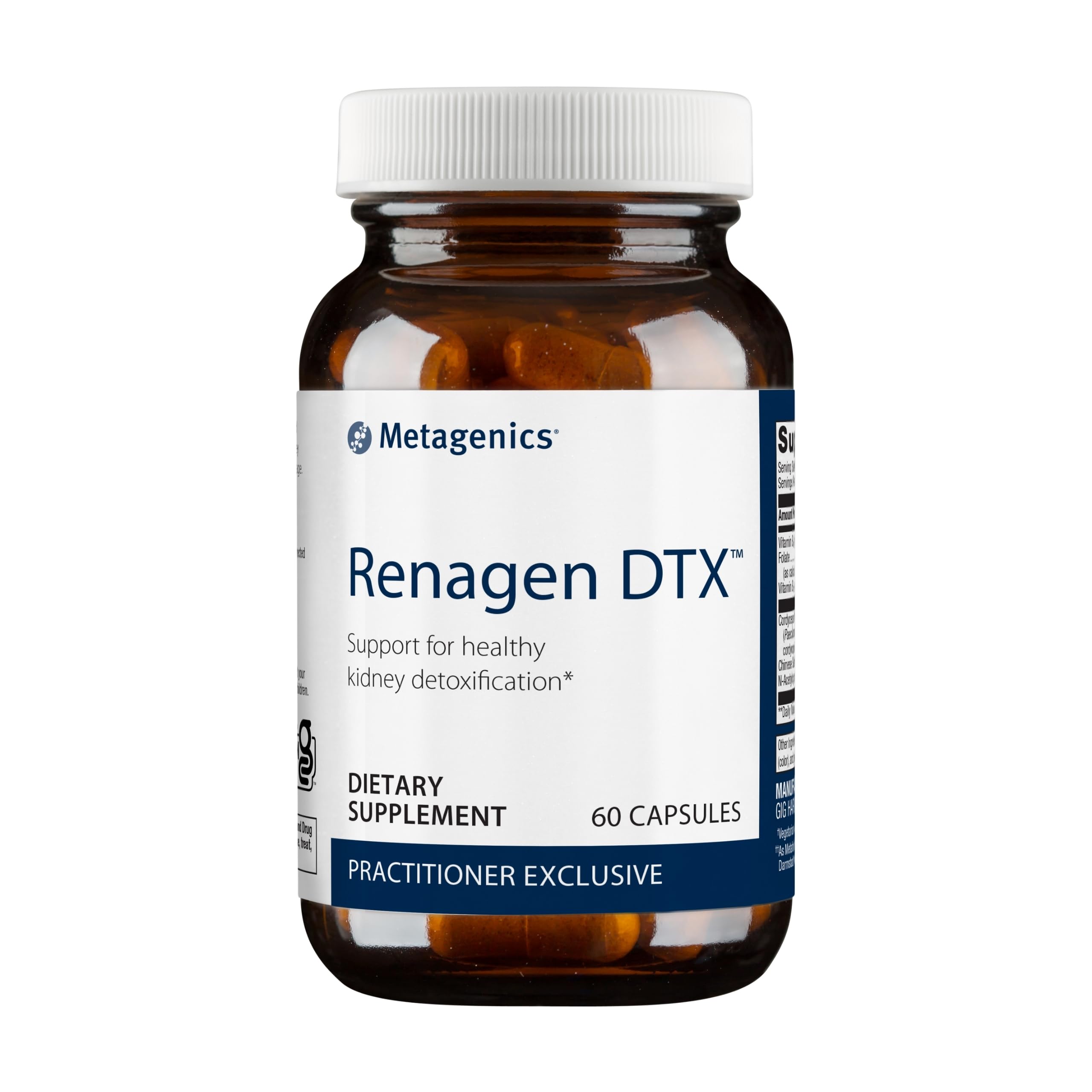 Foto 2 pulgar | Suplemento Metagenics Renagen Dtx Healthy Kidney Detox 60 Cápsulas - Venta Internacional