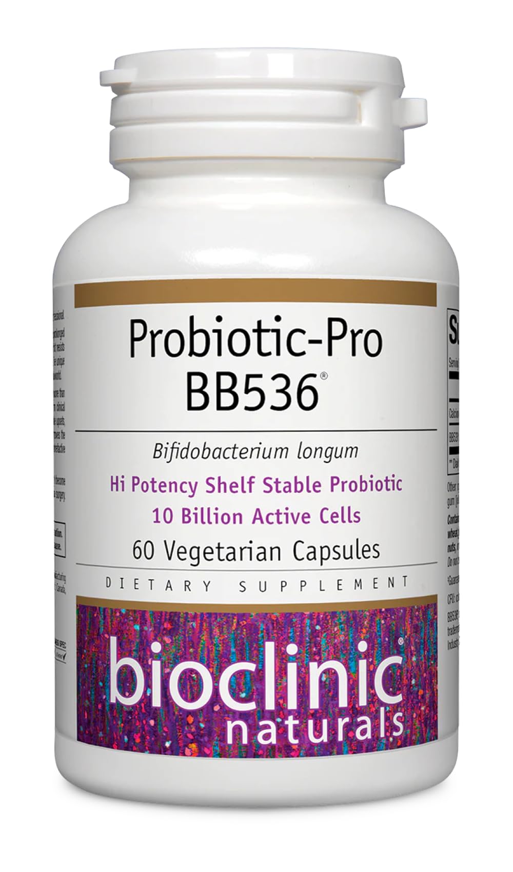 Suplemento Bioclinic Probiotic Pro Bb536 60 Vegicaps - Venta Internacional