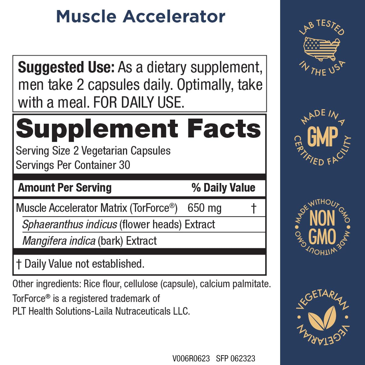 Foto 3 pulgar | Supplement Purity Products Muscle Accelerator 650 Mg 60 Cápsulas 3 Piezas - Venta Internacional