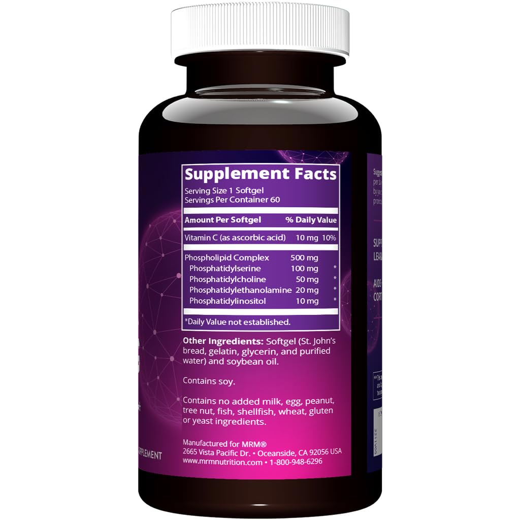 Foto 3 pulgar | Suplemento Mrm Nutrition Ps 100 Mg De Fosfatidilserina 60 Porciones - Venta Internacional.