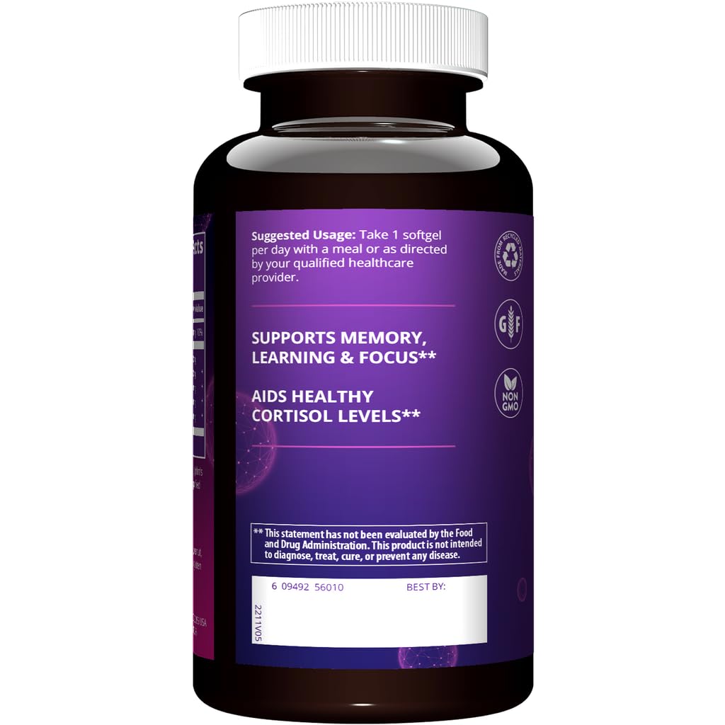 Foto 4 pulgar | Suplemento Mrm Nutrition Ps 100 Mg De Fosfatidilserina 60 Porciones - Venta Internacional.