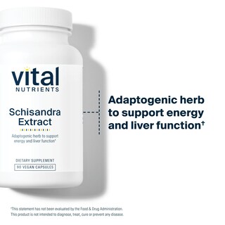 Foto 6 | Suplemento de Extracto de Schisandra Vital Nutrients 1000 mg 90 Cápsulas - Venta Internacional