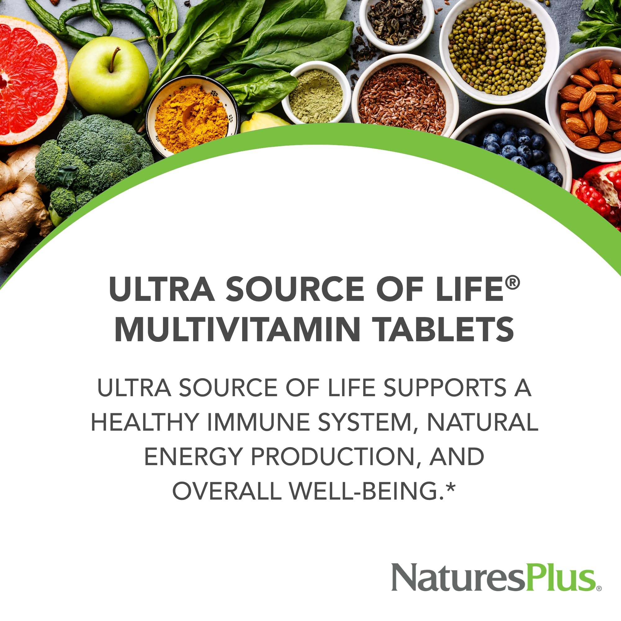Foto 3 pulgar | Suplemento Natures Plus Ultra Source Of Life 180 Comprimidos - Venta Internacional