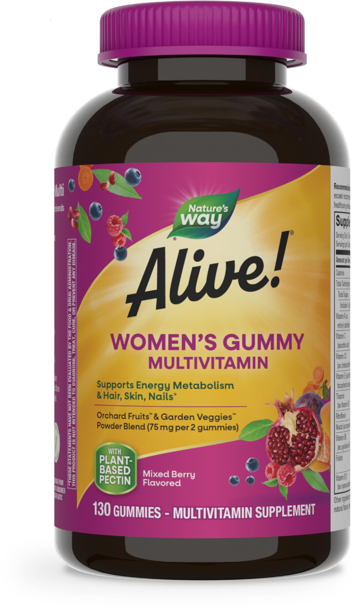Foto 2 pulgar | Multivitaminas Nature's Way Alive! 130 Unidades - Venta Internacional