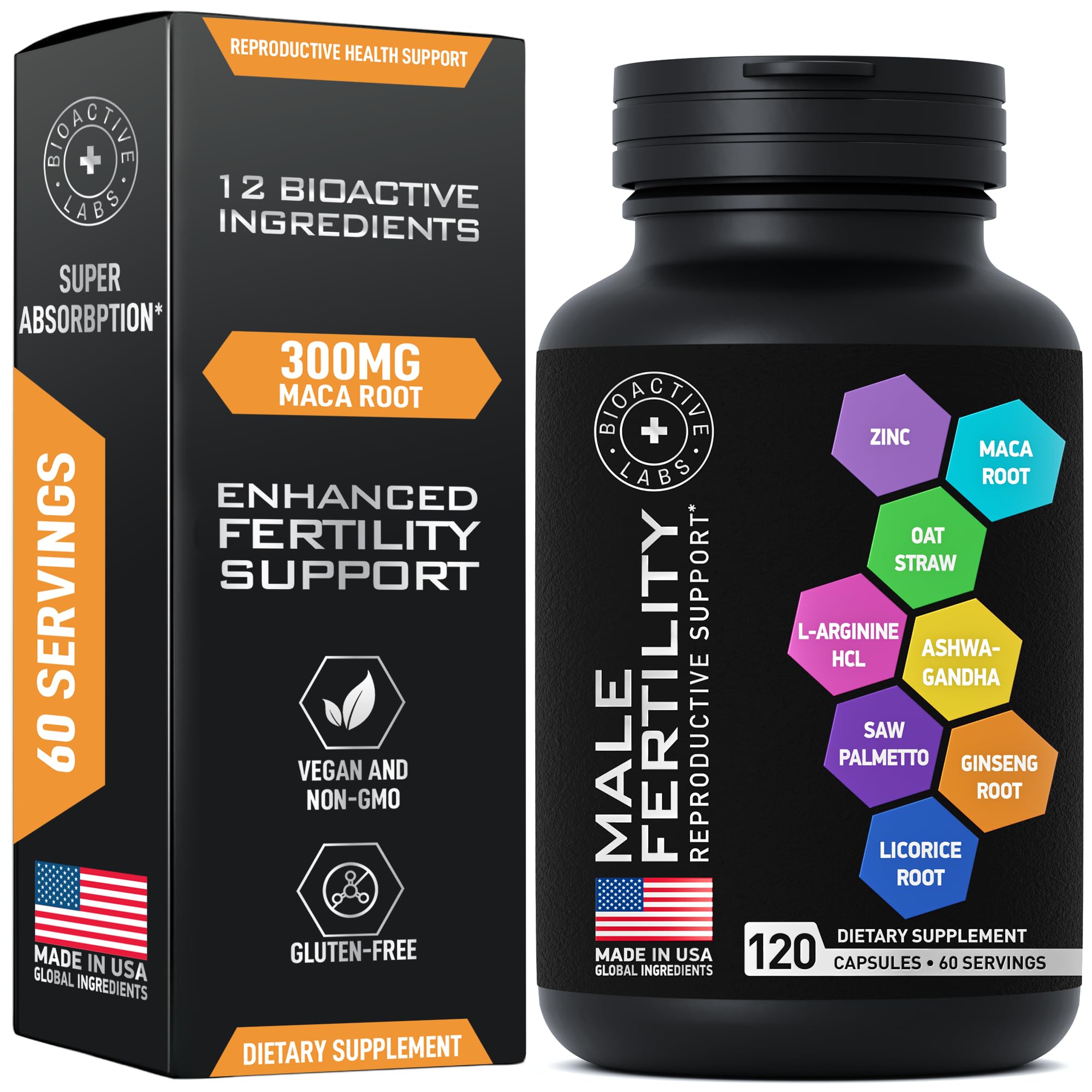 Foto 2 pulgar | Suplemento Bioactive Labs Enhanced Fertility Support de 120 Cápsulas-Venta Internacional