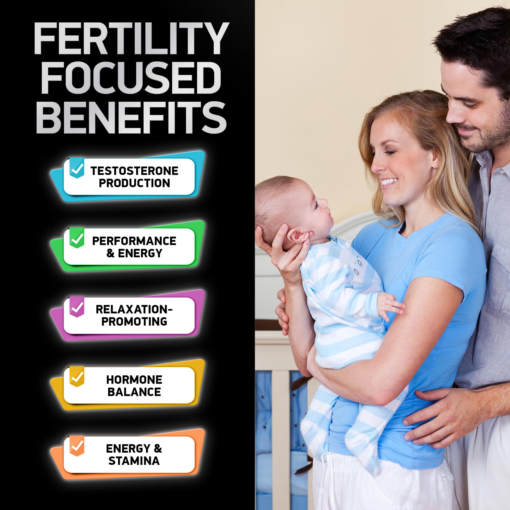 Foto 5 pulgar | Suplemento Bioactive Labs Enhanced Fertility Support de 120 Cápsulas-Venta Internacional