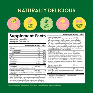 Foto 4 | Mezclas Nutritivas Super Greens Powder 360 con Probióticos - Venta Internacional