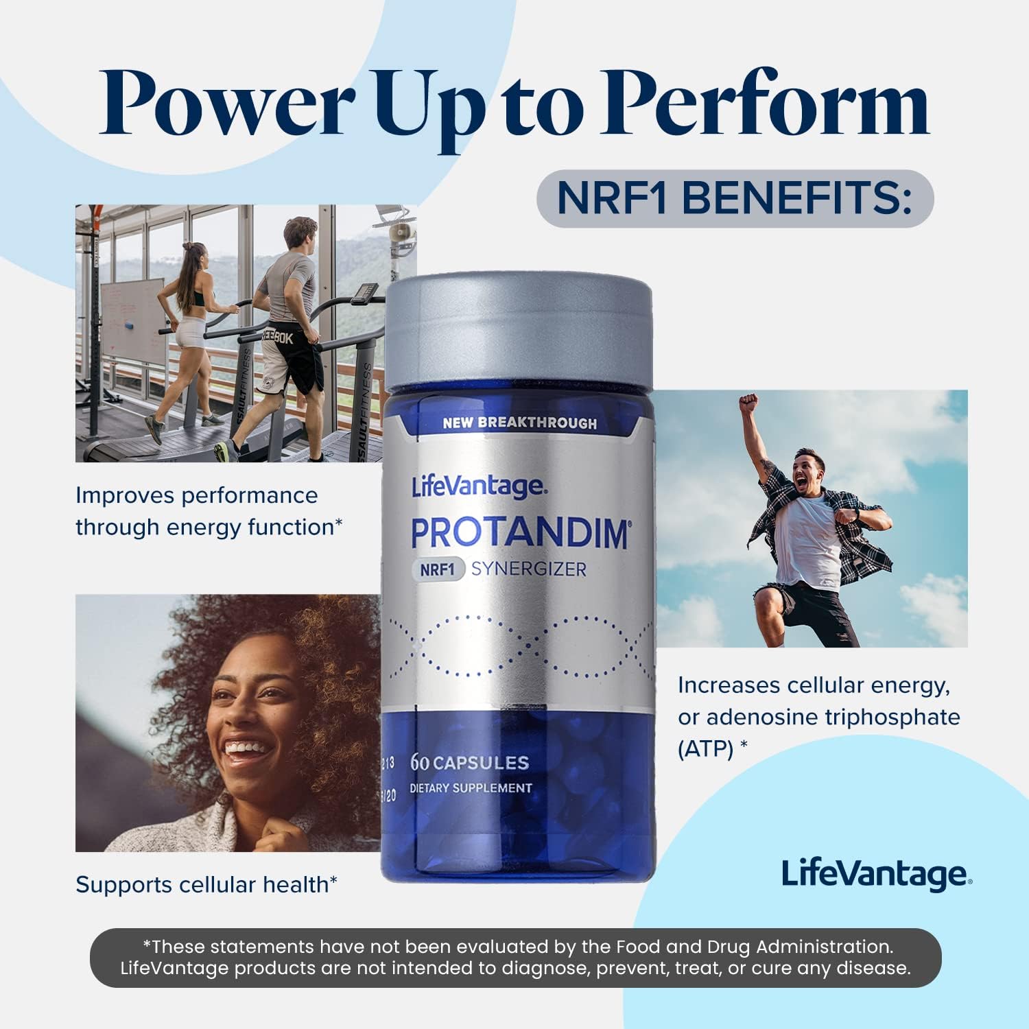 Foto 5 pulgar | Suplemento Lifevantage Protandim Nrf1 Synergizer 60 Cápsulas - Venta Internacional