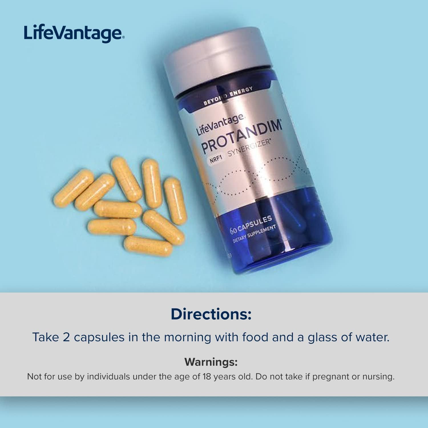 Foto 7 pulgar | Suplemento Lifevantage Protandim Nrf1 Synergizer 60 Cápsulas - Venta Internacional