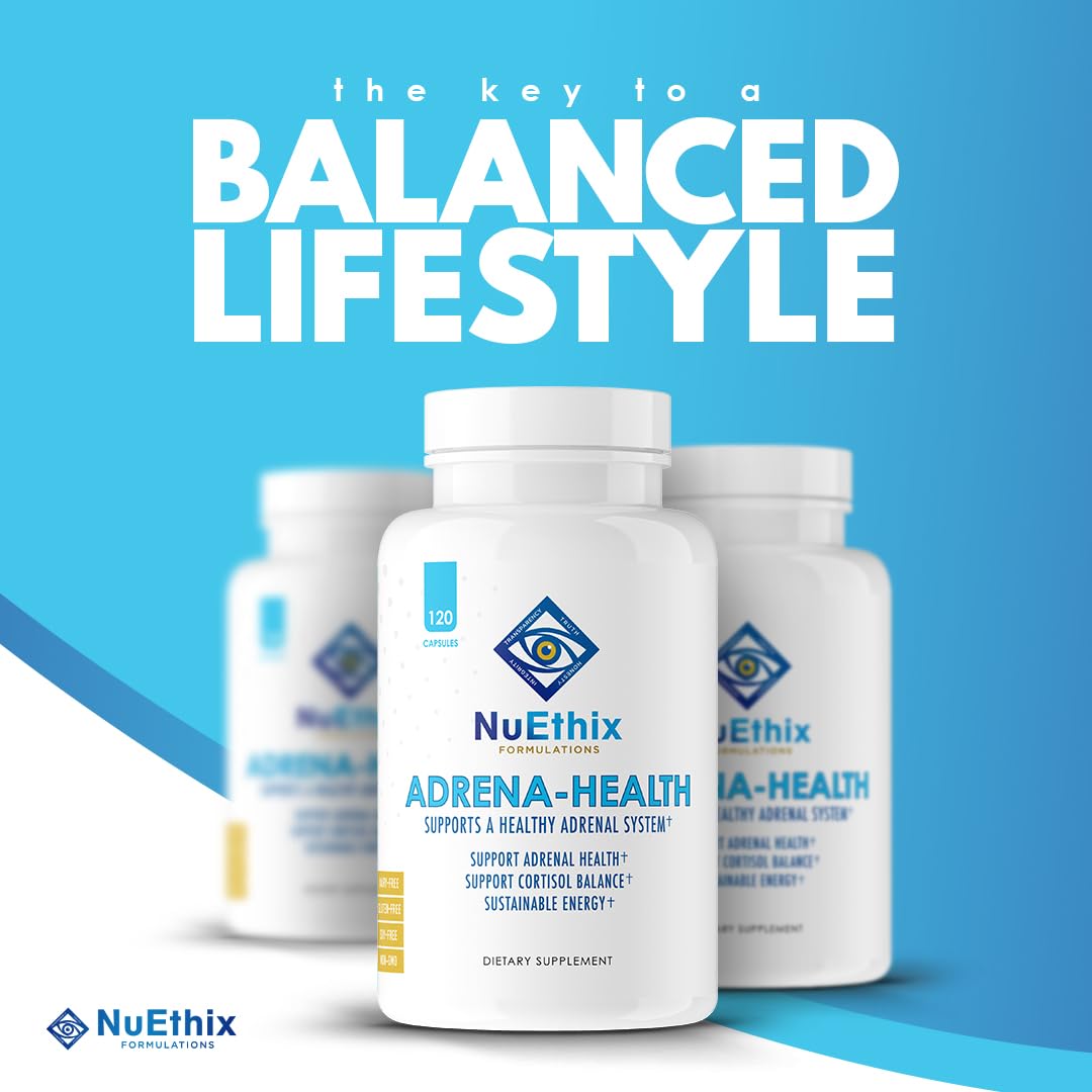 Foto 4 | Suplemento Dietético Nuethix Formulations Adrena-health 120 Cápsulas - Venta Internacional