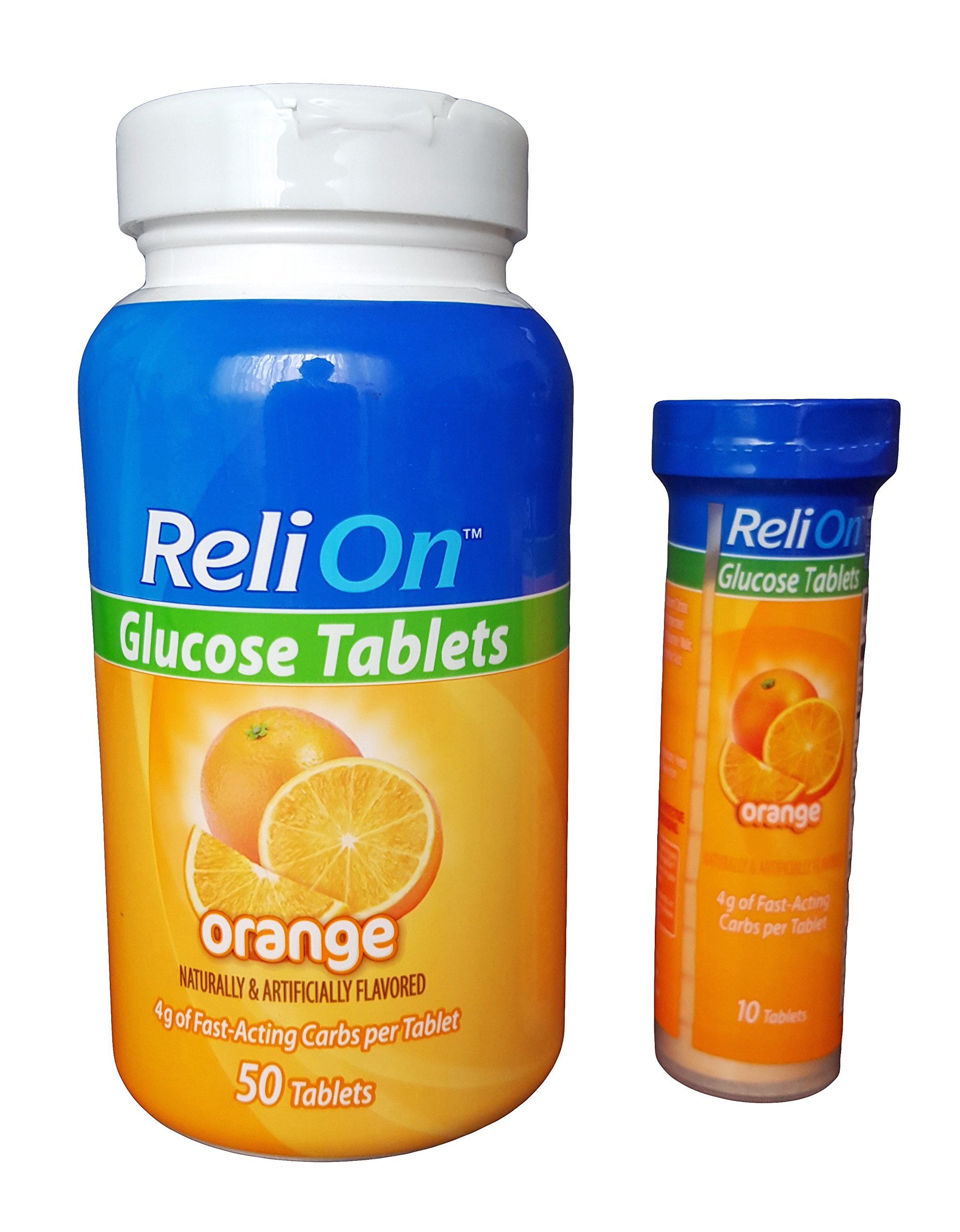 Foto 2 pulgar | Tabletas de Glucosa Relion 50 Tabletas - Venta Internacional