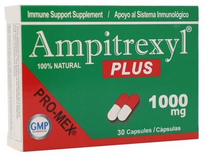 Foto 4 | Suplemento Ampitrexyl Plus 1000 Mg de Apoyo Inmunológico A Base De Hierbas - Venta Internacional