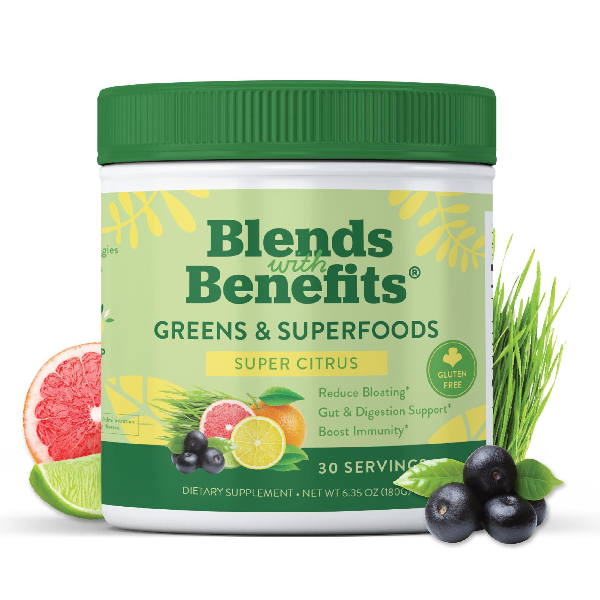 Foto 2 pulgar | Mezclas Nutritivas Super Greens Powder 360 con Probióticos - Venta Internacional