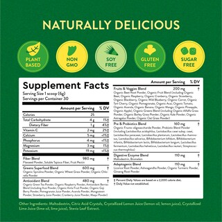 Foto 5 | Mezclas Nutritivas Super Greens Powder 360 con Probióticos - Venta Internacional