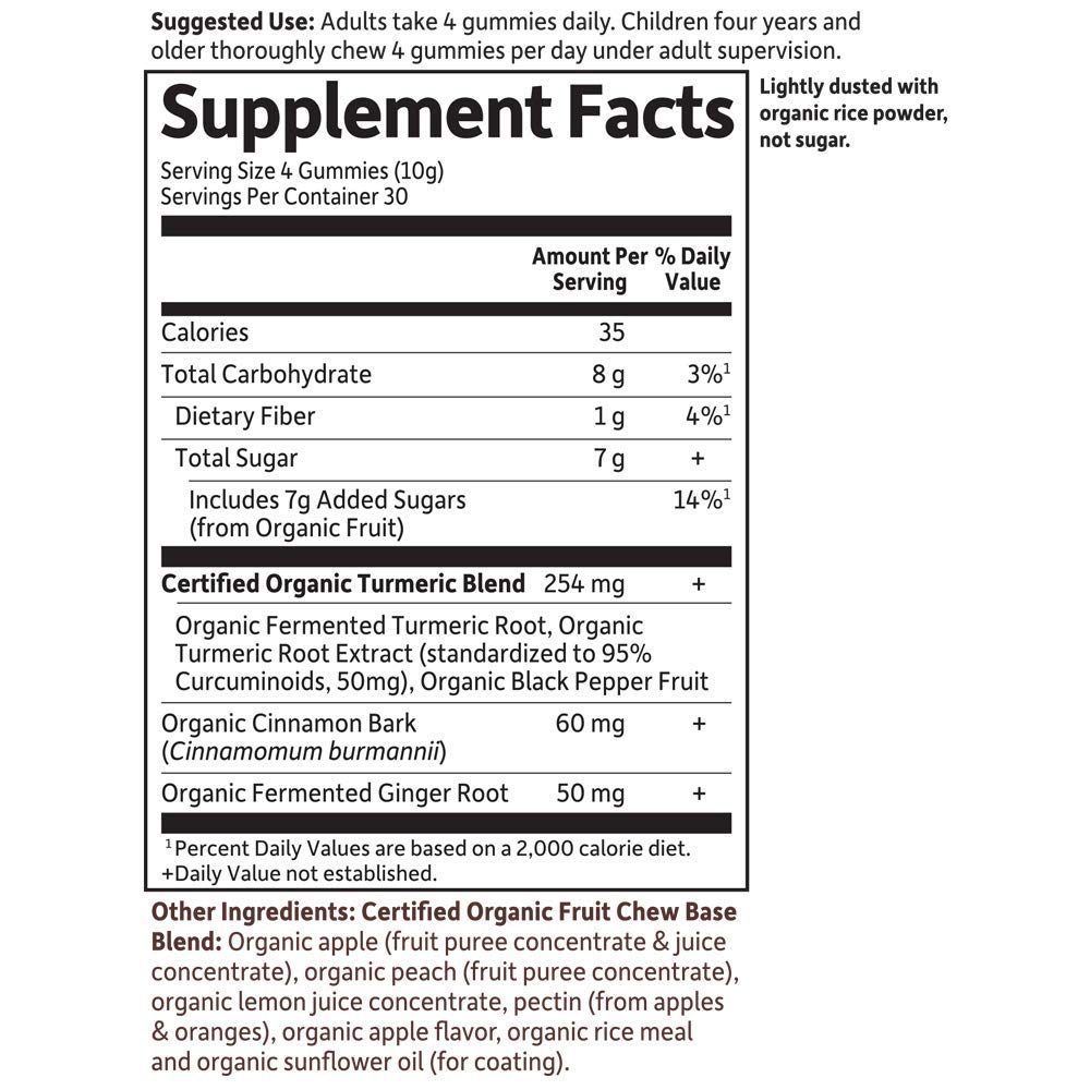 Foto 6 | Suplemento Garden Of Life Turmeric de 120 Gomitas-Venta Internacional