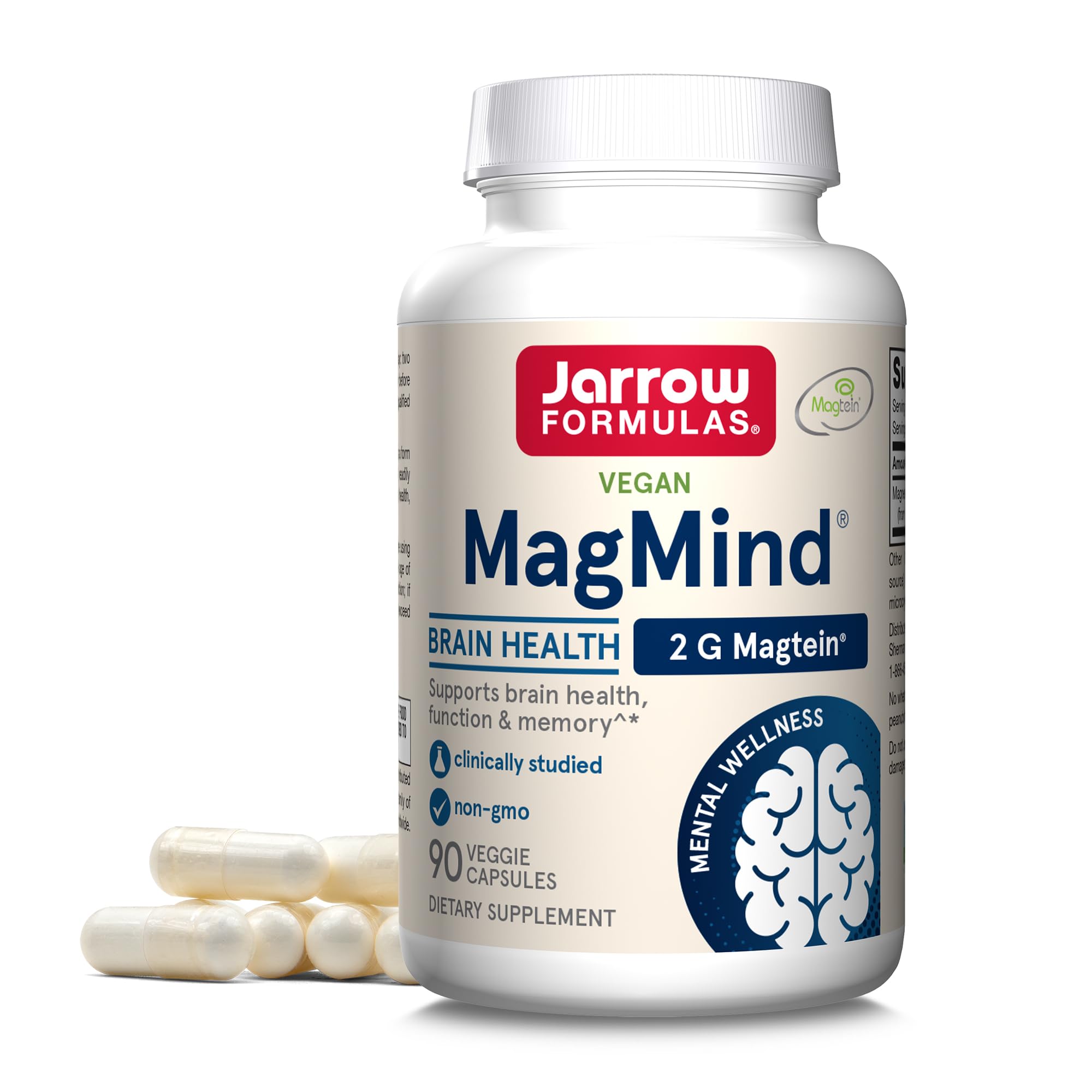 Suplemento Jarrow Formulas Magmind Brain Health 90 Cápsulas - Venta Internacional.