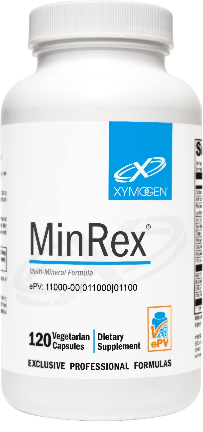 Foto 2 pulgar | Suplementos Xymogen Calcio Magnesio y Zinc Minrex 120 Cápsulas - Venta Internacional