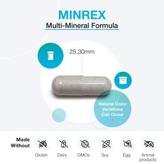 Foto 2 | Suplementos Xymogen Calcio Magnesio y Zinc Minrex 120 Cápsulas - Venta Internacional