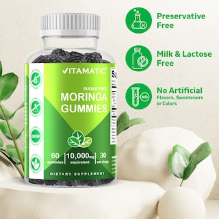 Foto 4 | Suplemento Vitamático De Gomitas De Moringa 10000 Mg - Venta Internacional
