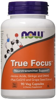 Foto 1 | Suplemento Now Foods True Focus 90 Cápsulas Vegetarianas Paquete de 2 - Venta Internacional