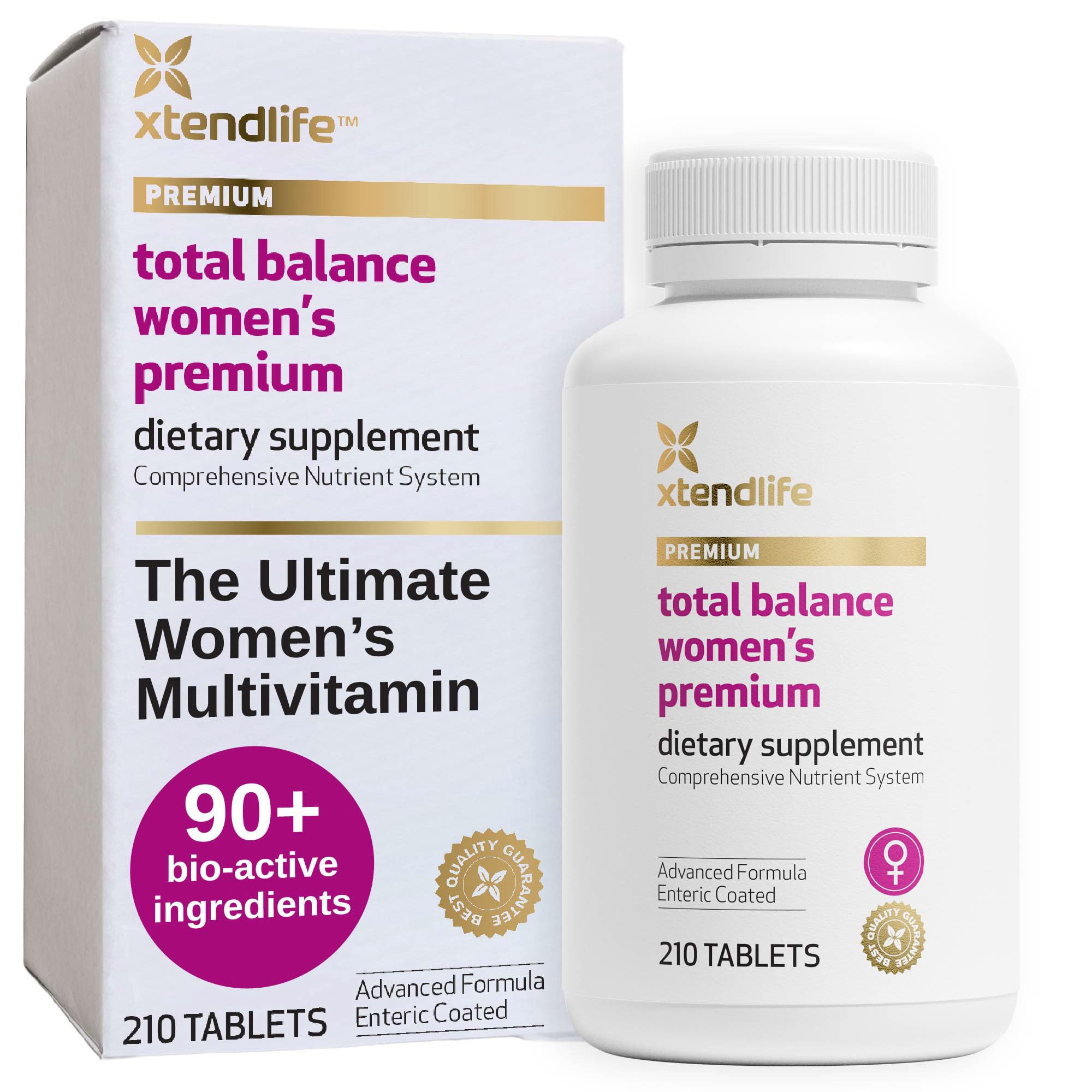 Foto 2 pulgar | Suplemento Xtendlife Total Balance Women's Premium 210 Tabletas - Venta Internacional