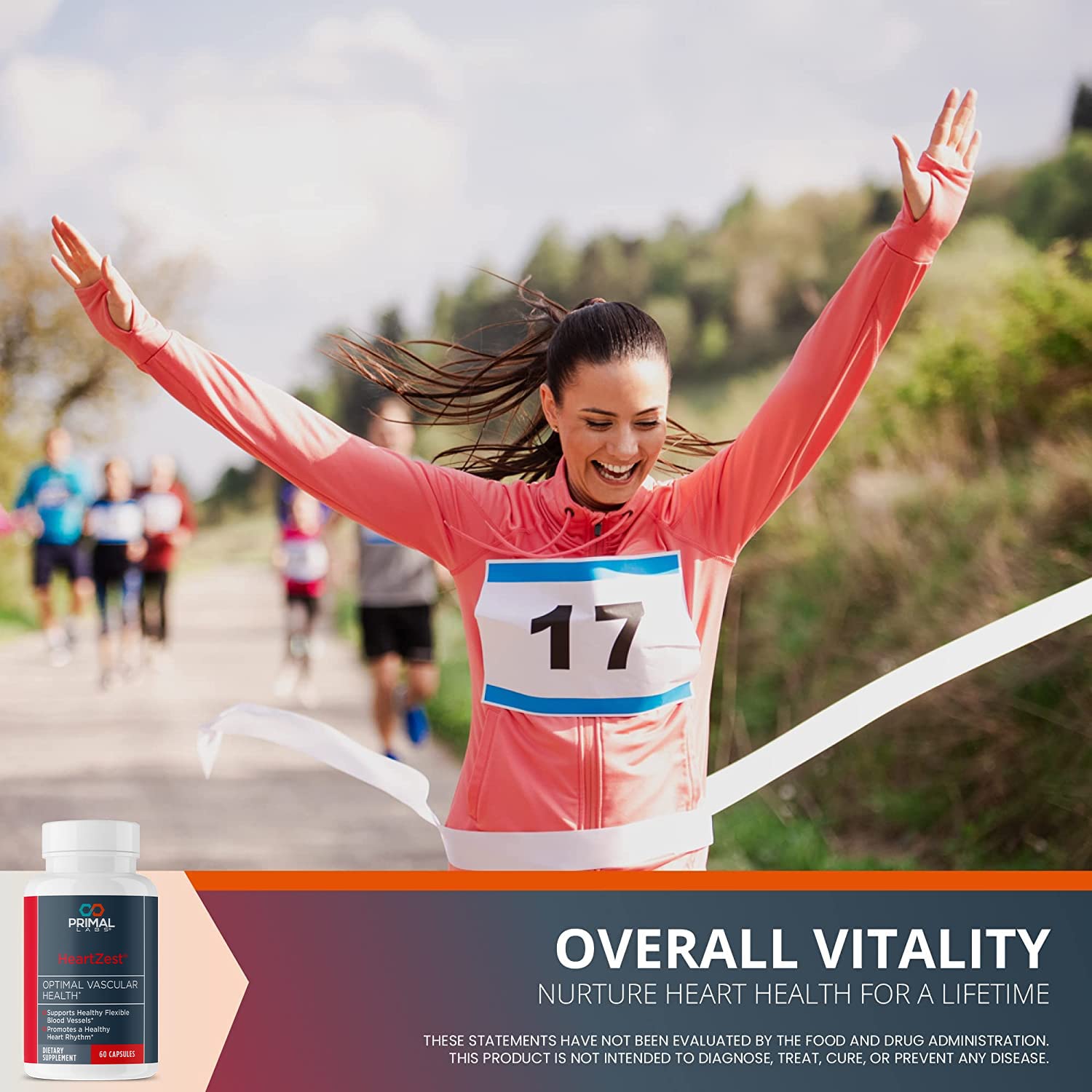 Foto 5 | Suplemento Heartzest Heart Health Primal Labs 60 Cápsulas - Venta Internacional