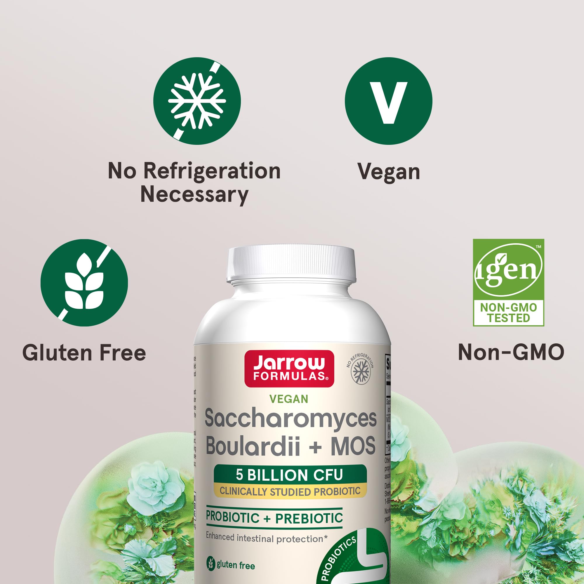 Foto 5 | Suplementos Jarrow Formulas Saccharomyces Boulardii 90 Cápsulas - Venta Internacional.