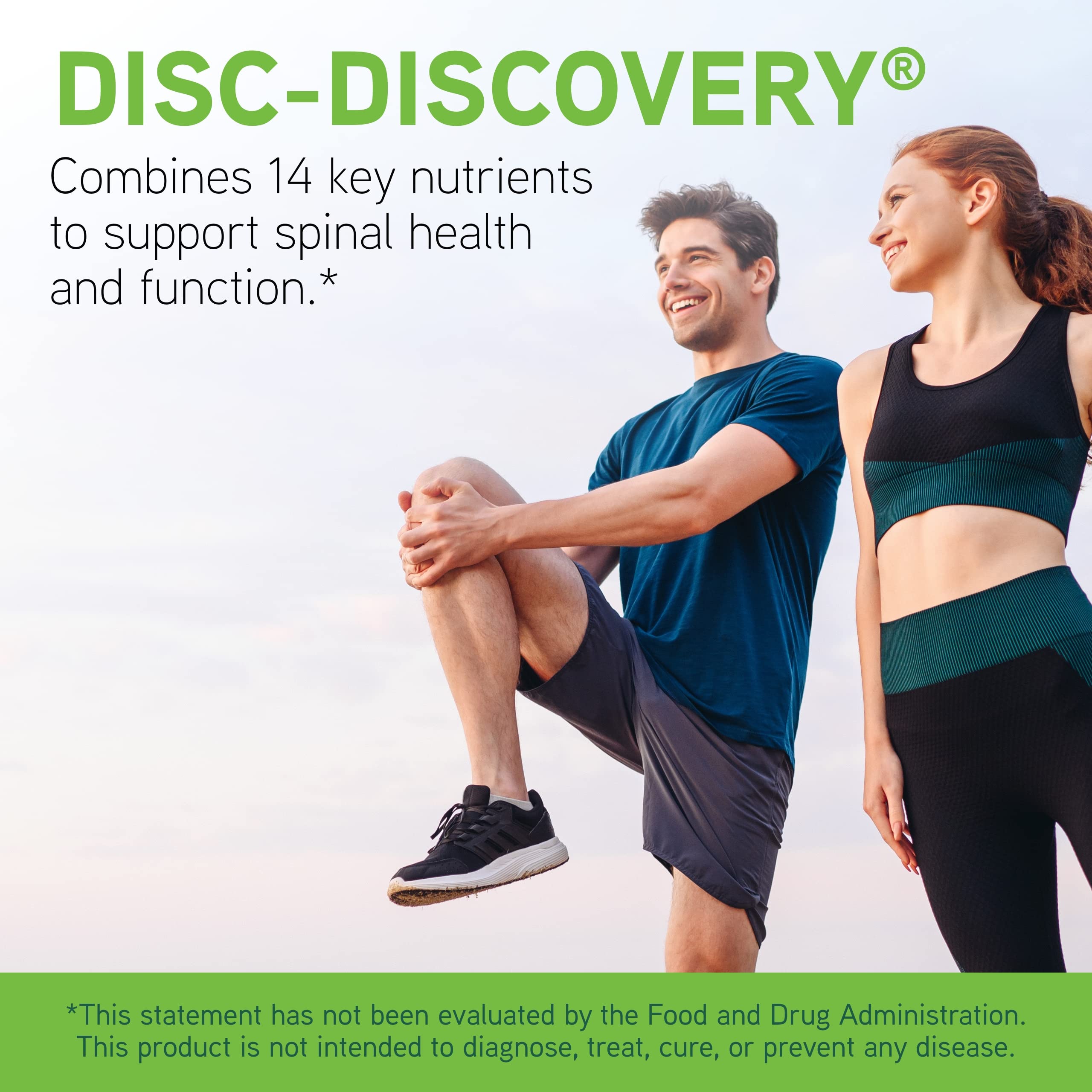 Foto 4 pulgar | Suplemento Davinci Labs Disc Discovery Spinal Health 180 Tabletas- Venta Internacional