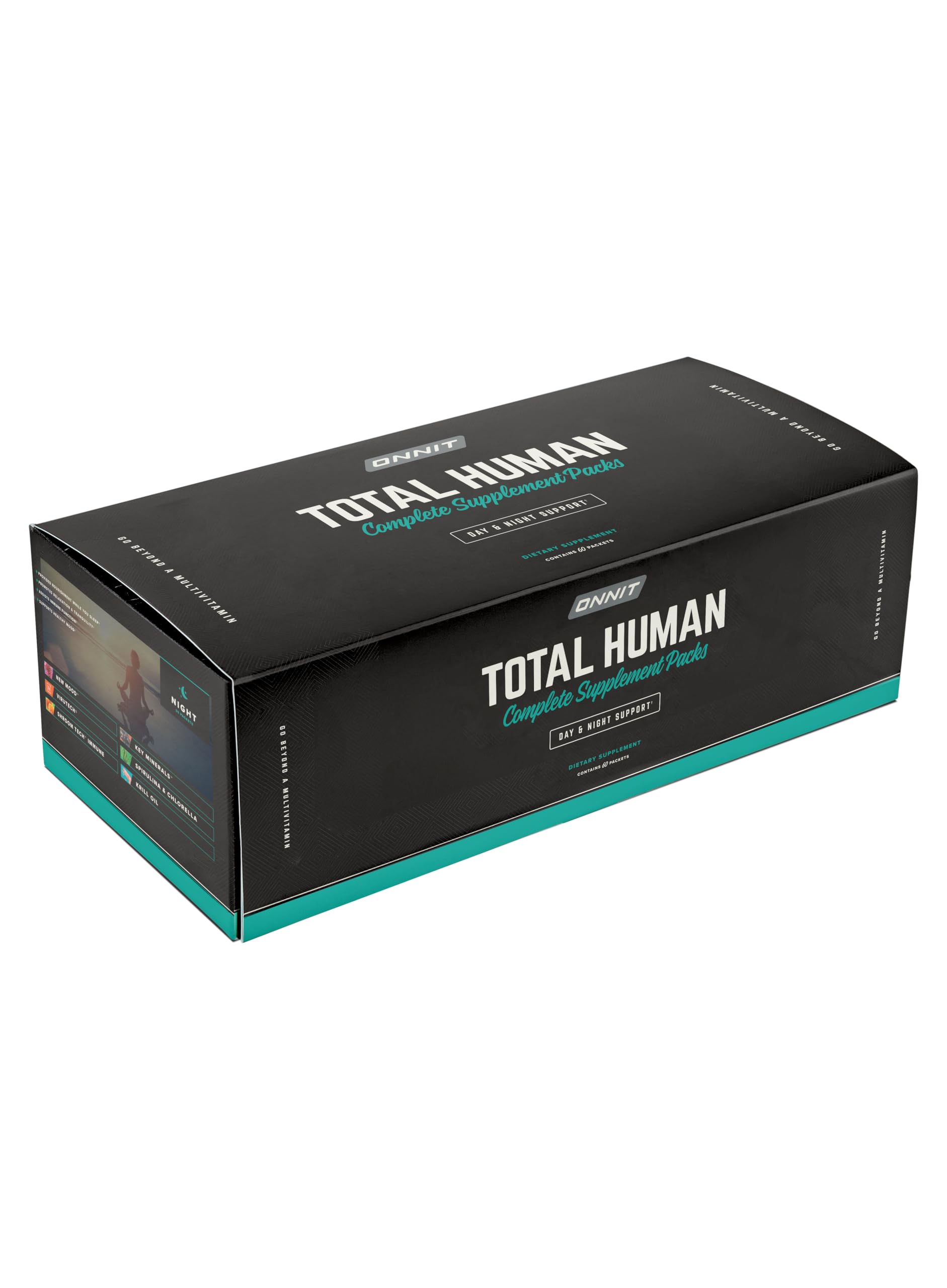 Foto 3 | Suplemento Onnit Alpha Brain 90 Cápsulas + Total Human 30 Días - Venta Internacional