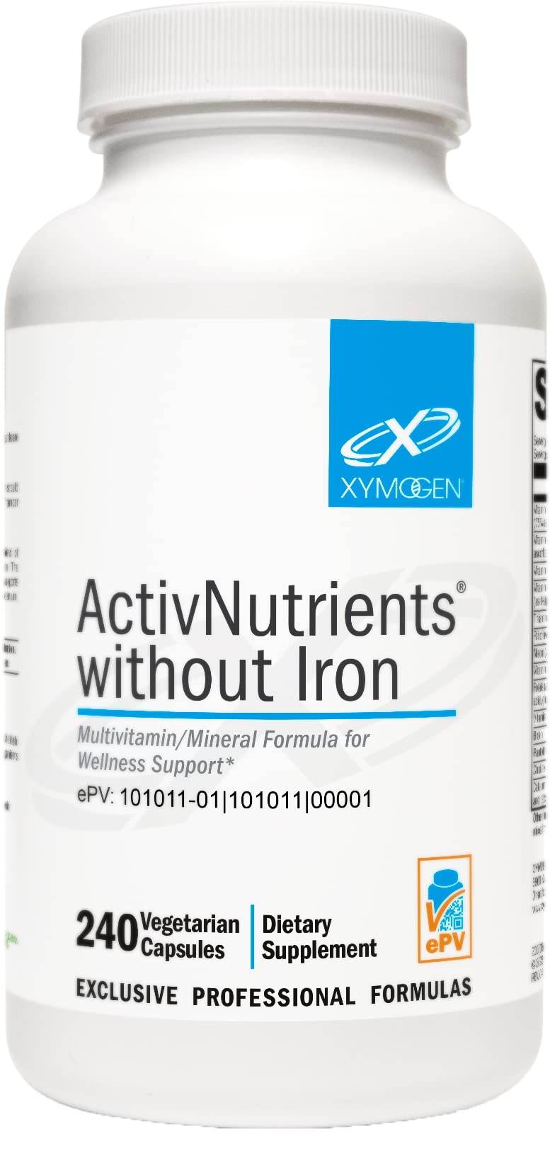 Foto 2 pulgar | Suplemento Xymogen Activnutrients Sin Hierro 240 Cápsulas - Venta Internacional