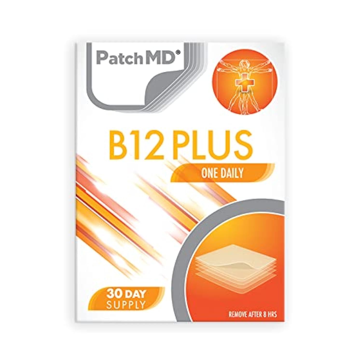Foto 2 pulgar | Parche de Vitamina B12 Patchmd B12 Energy Plus - Venta Internacional