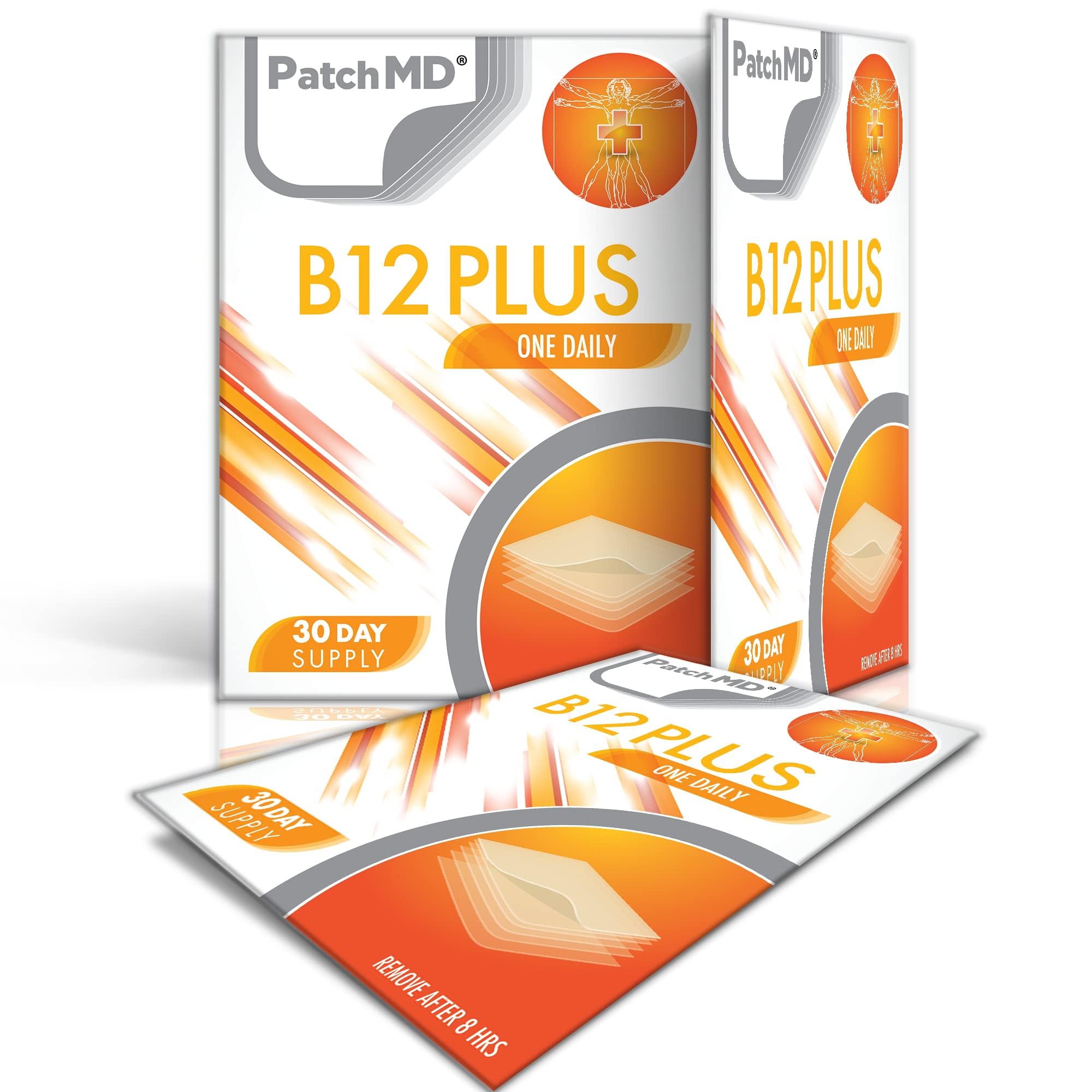 Foto 3 pulgar | Parche de Vitamina B12 Patchmd B12 Energy Plus - Venta Internacional