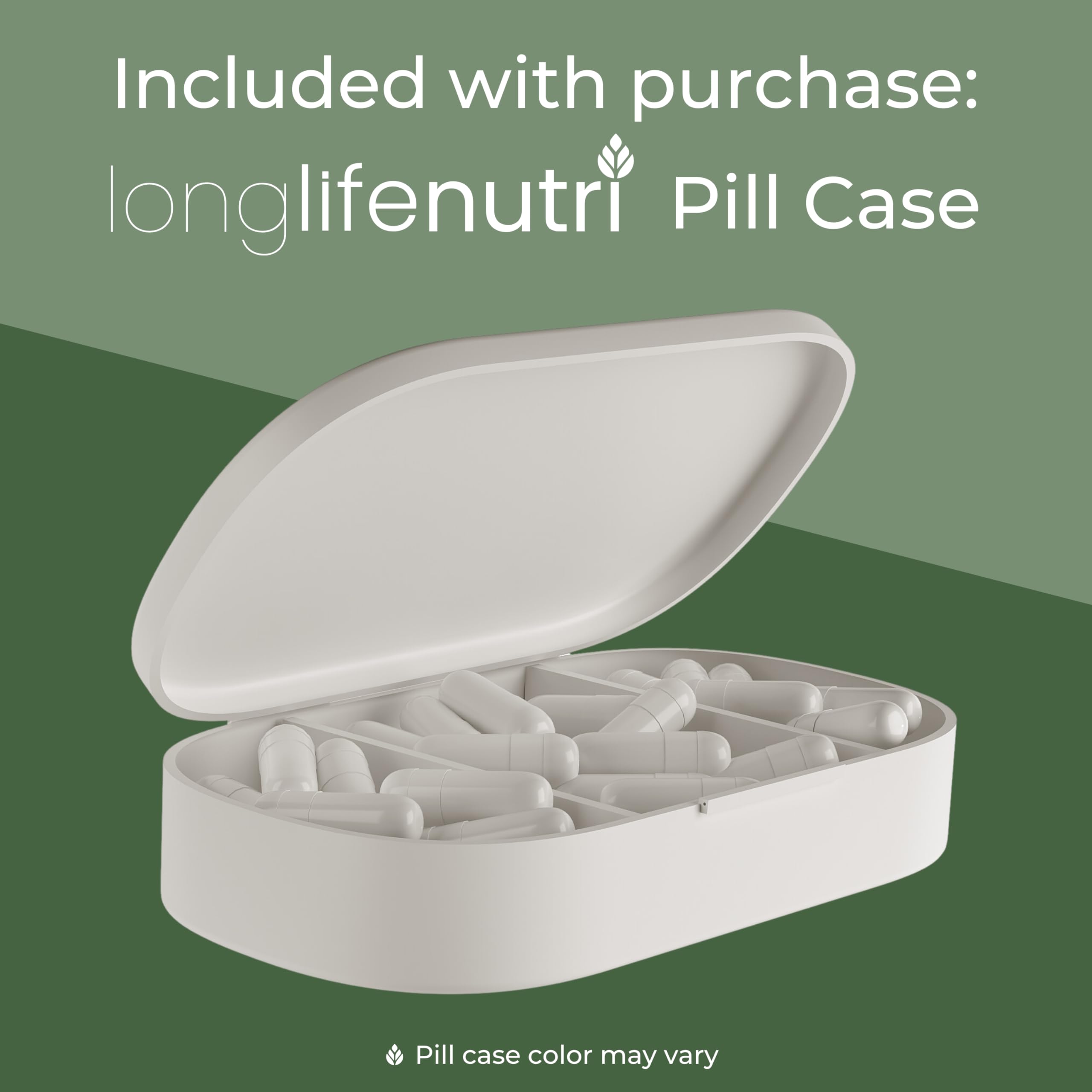 Foto 7 pulgar | Suplemento Longlifenutri Palmitoiletanolamida 400 Mg 120 Cápsulas - Venta Internacional.