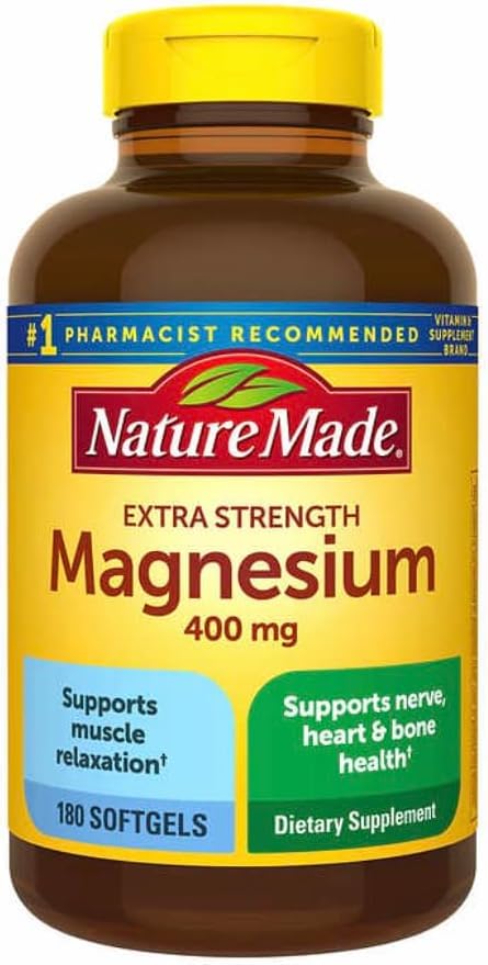 Foto 6 pulgar | Suplemento Alimenticio Magnesio 400 Mg Óxido Nature Made 180 Cápsulas - Venta Internacional