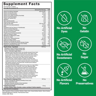Foto 5 | Suplemento Force Factor Smarter Greens 90 Tabletas- Venta Internacional