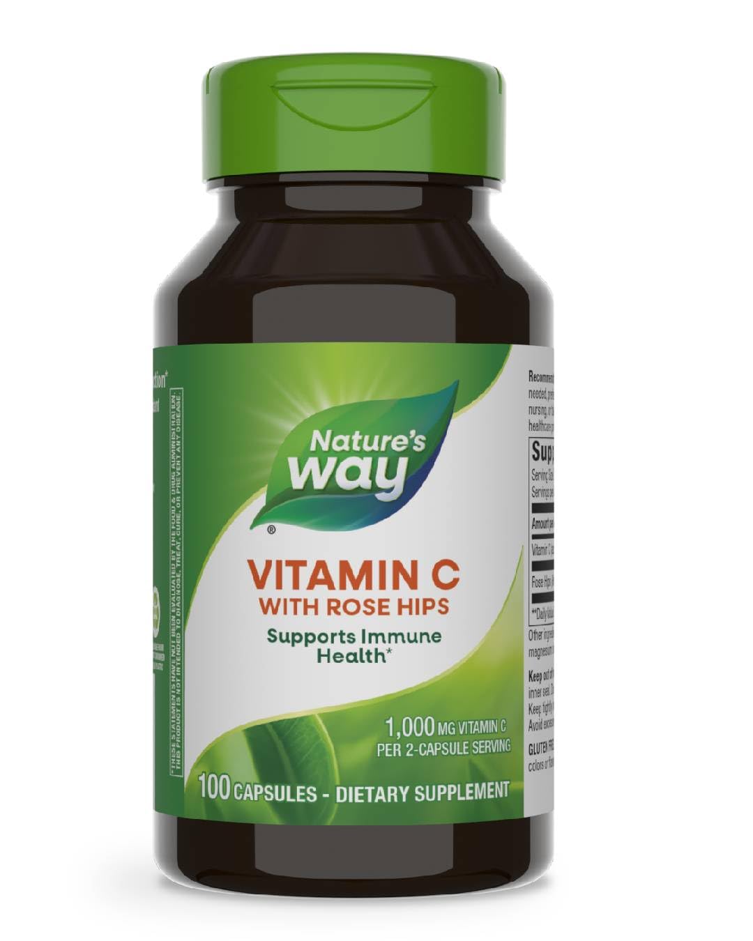 Foto 2 pulgar | Suplemento De Vitamina C De Nature's Way, 1000 Mg, 100 Cápsulas - Venta Internacional.