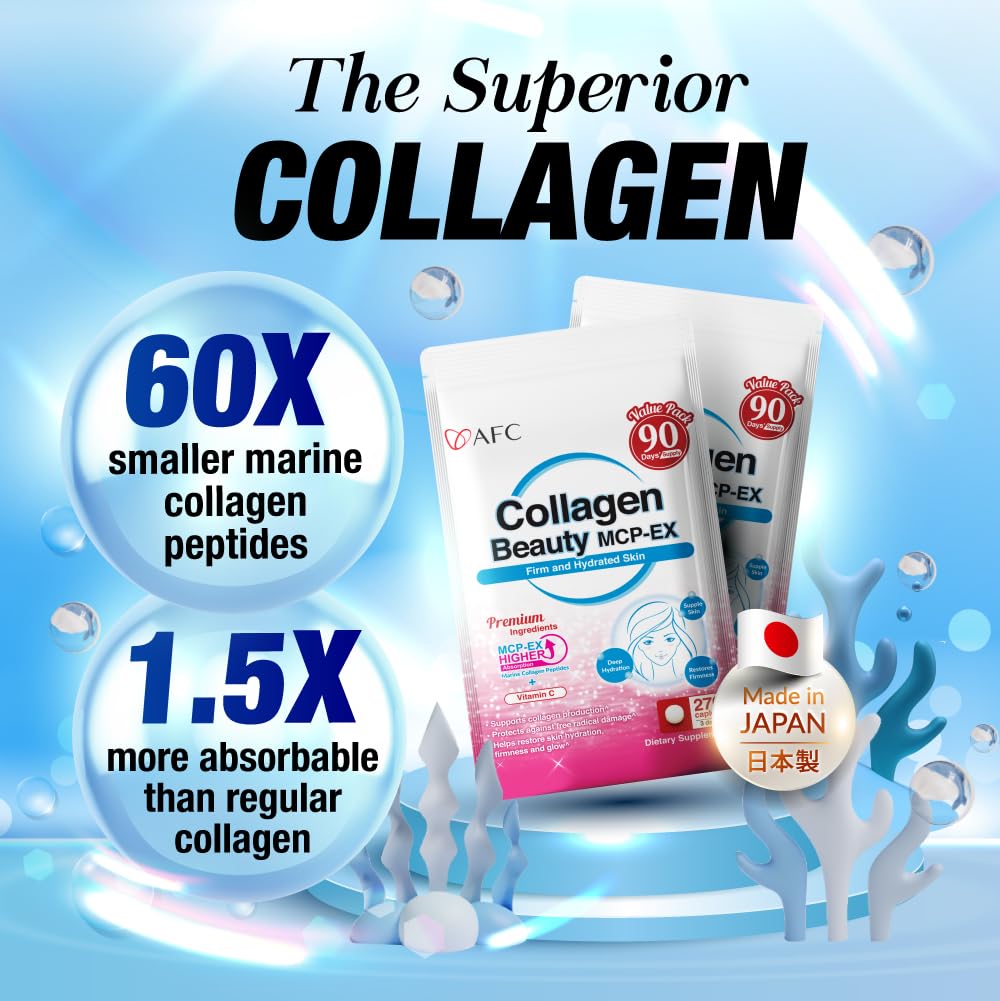 Foto 4 pulgar | Suplemento Afc Japan Collagen Beauty Mcp-ex Con Colágeno Marino - Venta Internacional.