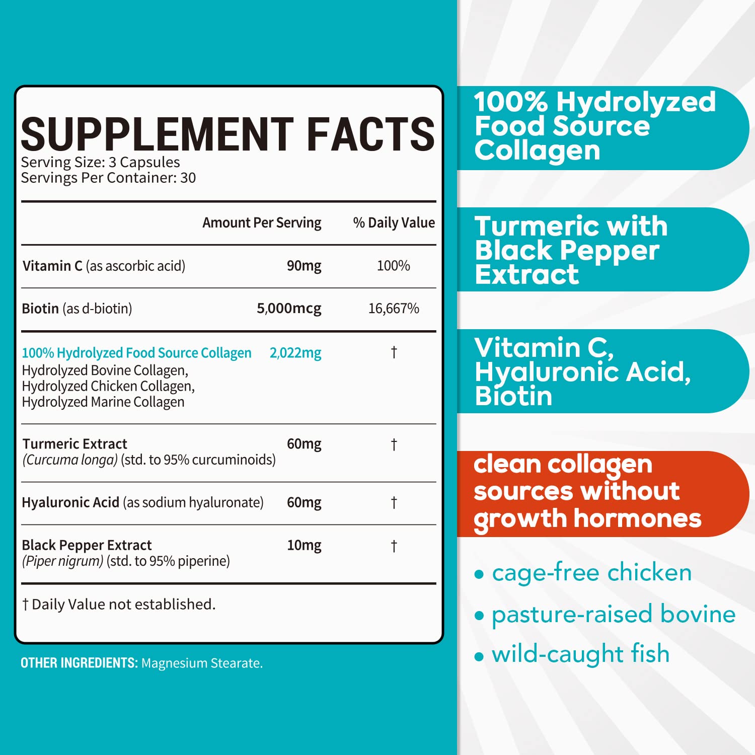 Foto 3 pulgar | Suplemento De Colágeno Surebounty Multi Collagen Complex 90 Cápsulas - Venta Internacional.