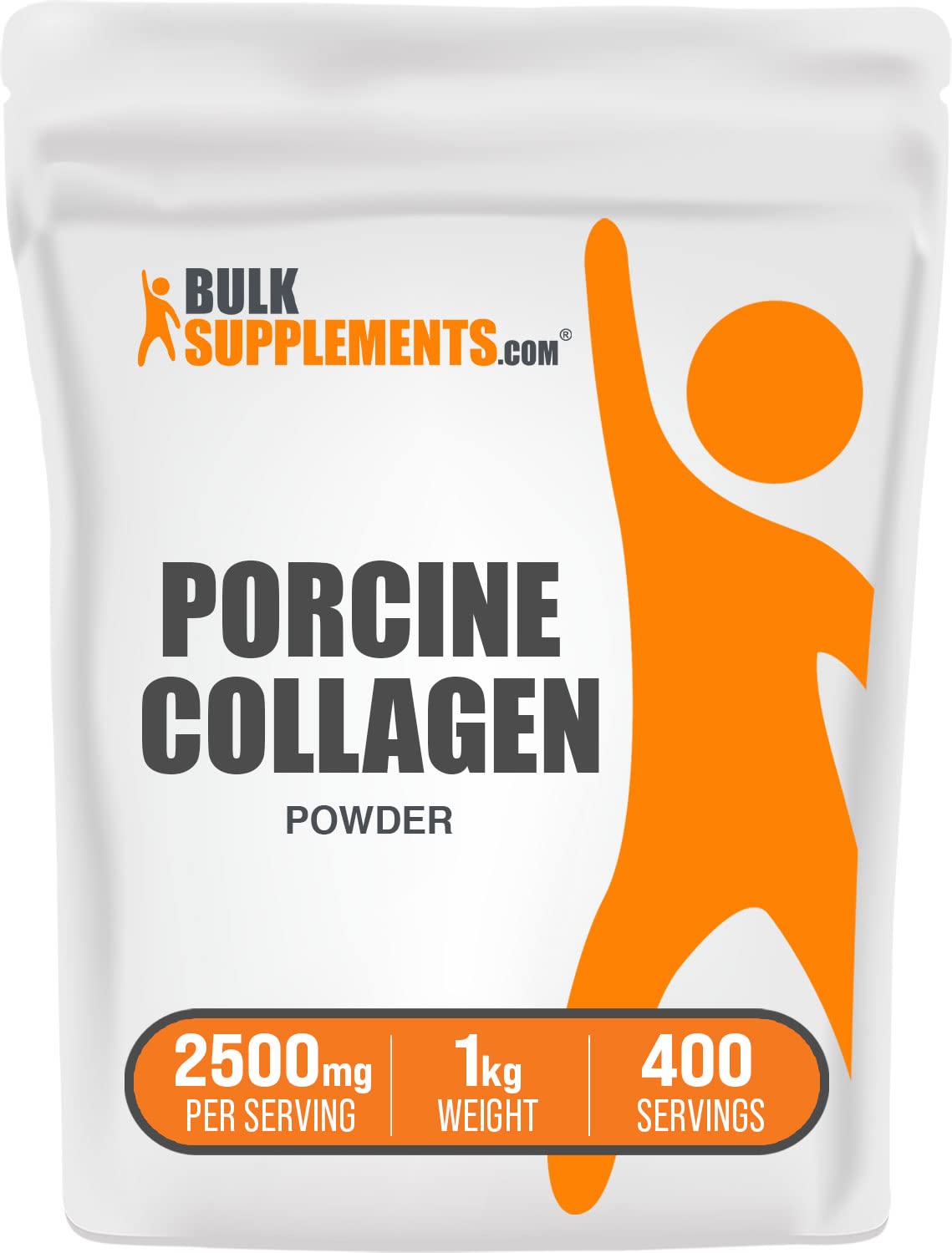 Foto 2 pulgar | Colágeno En Polvo Bulksupplements.com Porcino 1 Kg (2500 Mg/porción) - Venta Internacional.