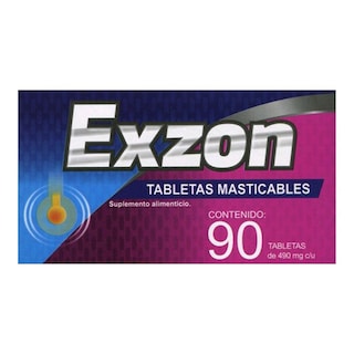 Foto 1 | Suplemento Exzon Tabletas Masticables 90 Tabletas