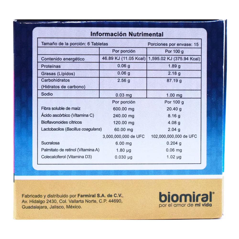 Foto 4 pulgar | Suplemento Exzon Tabletas Masticables 90 Tabletas